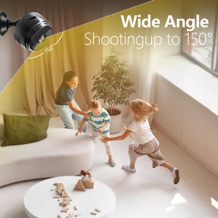 A9 Mini Camera HD 720P Intelligent Home Security IP WiFi Camera Monitor Mobile Remote Camera Mobile Remote Application